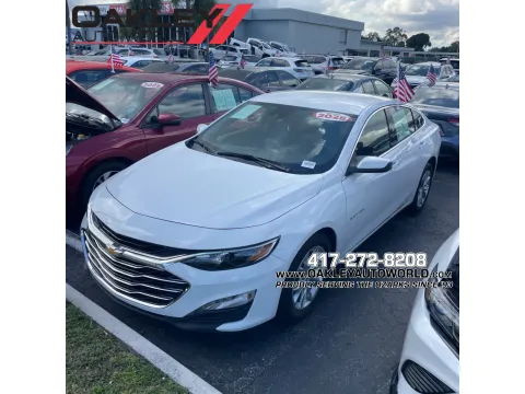 White 2025 Chevrolet Malibu LT for sale in Branson West, MO