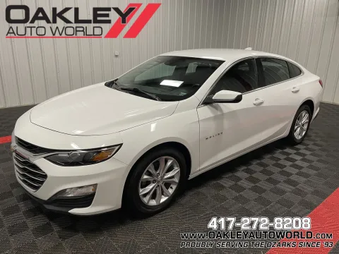 White 2025 Chevrolet Malibu LT for sale in Branson West, MO
