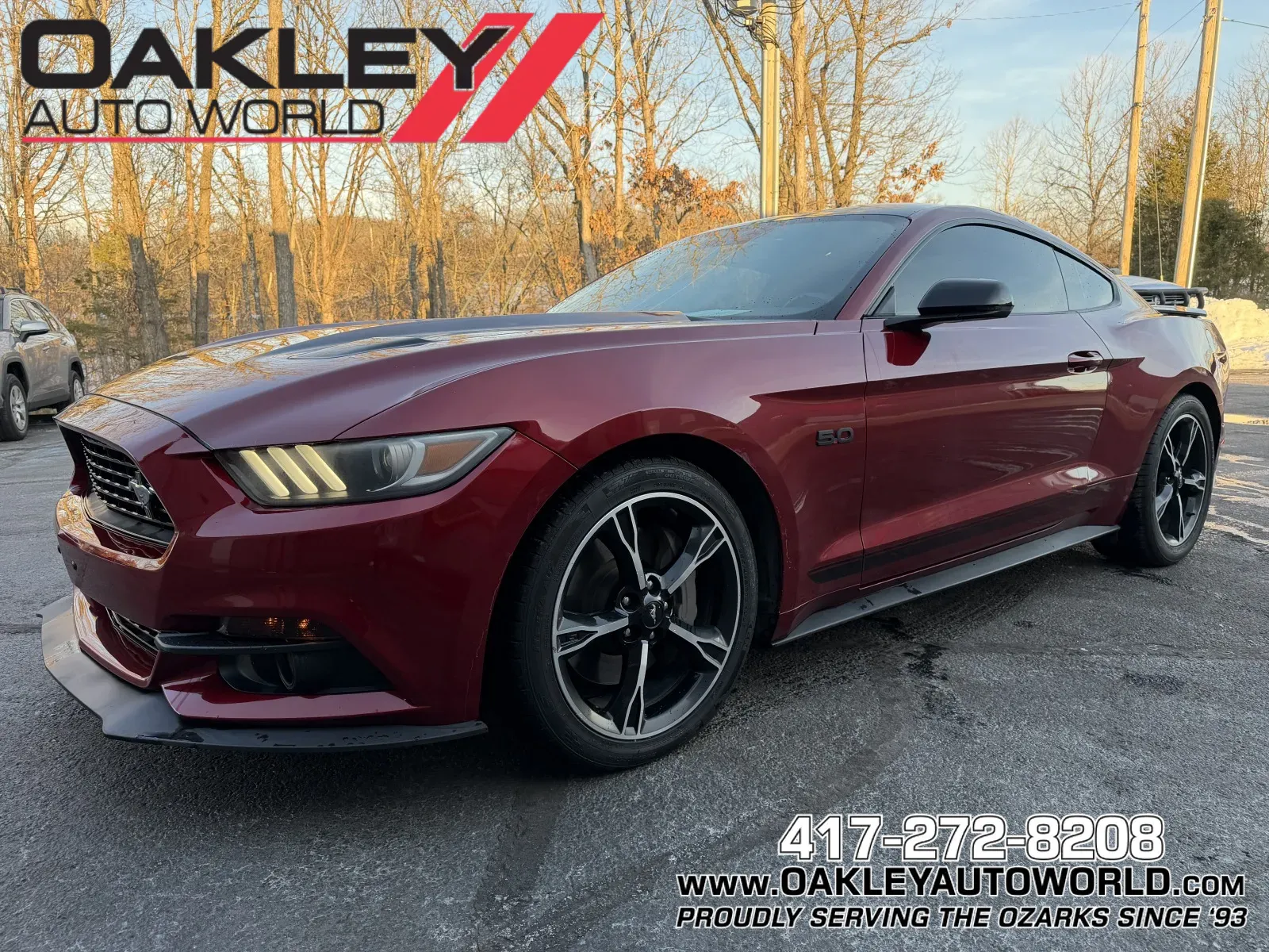 Red 2016 Ford Mustang GT Premium for sale in Branson West, MO