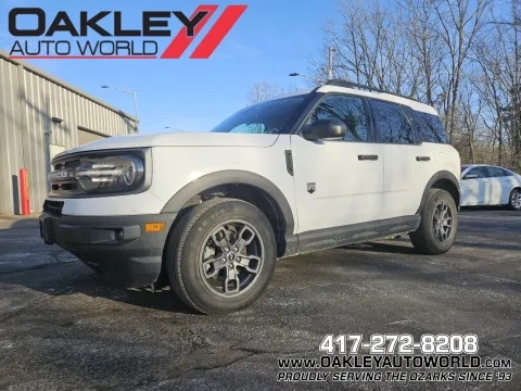White 2021 Ford Bronco Sport Big Bend for sale in Branson West, MO