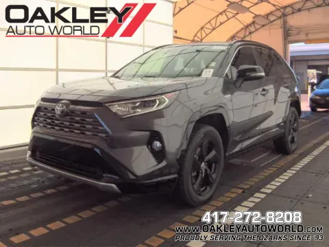 Gray 2020 Toyota RAV4 Hybrid XSE for sale in Branson West, MO