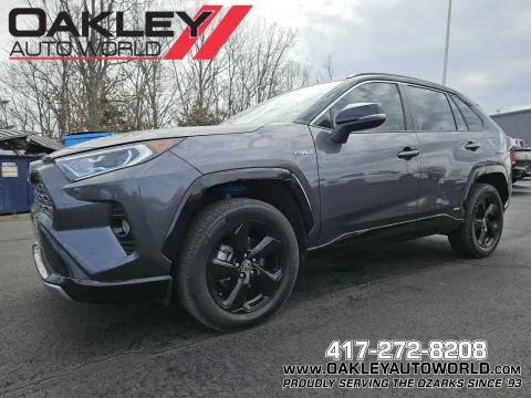 Gray 2020 Toyota RAV4 Hybrid XSE for sale in Branson West, MO