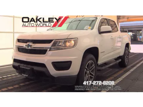 White 2019 Chevrolet Colorado Work Truck for sale in Branson West, MO