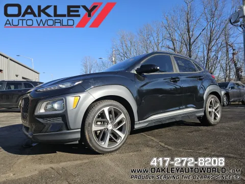 Black 2018 Hyundai Kona Limited for sale in Branson West, MO