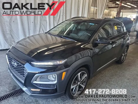 Black 2018 Hyundai Kona Limited for sale in Branson West, MO