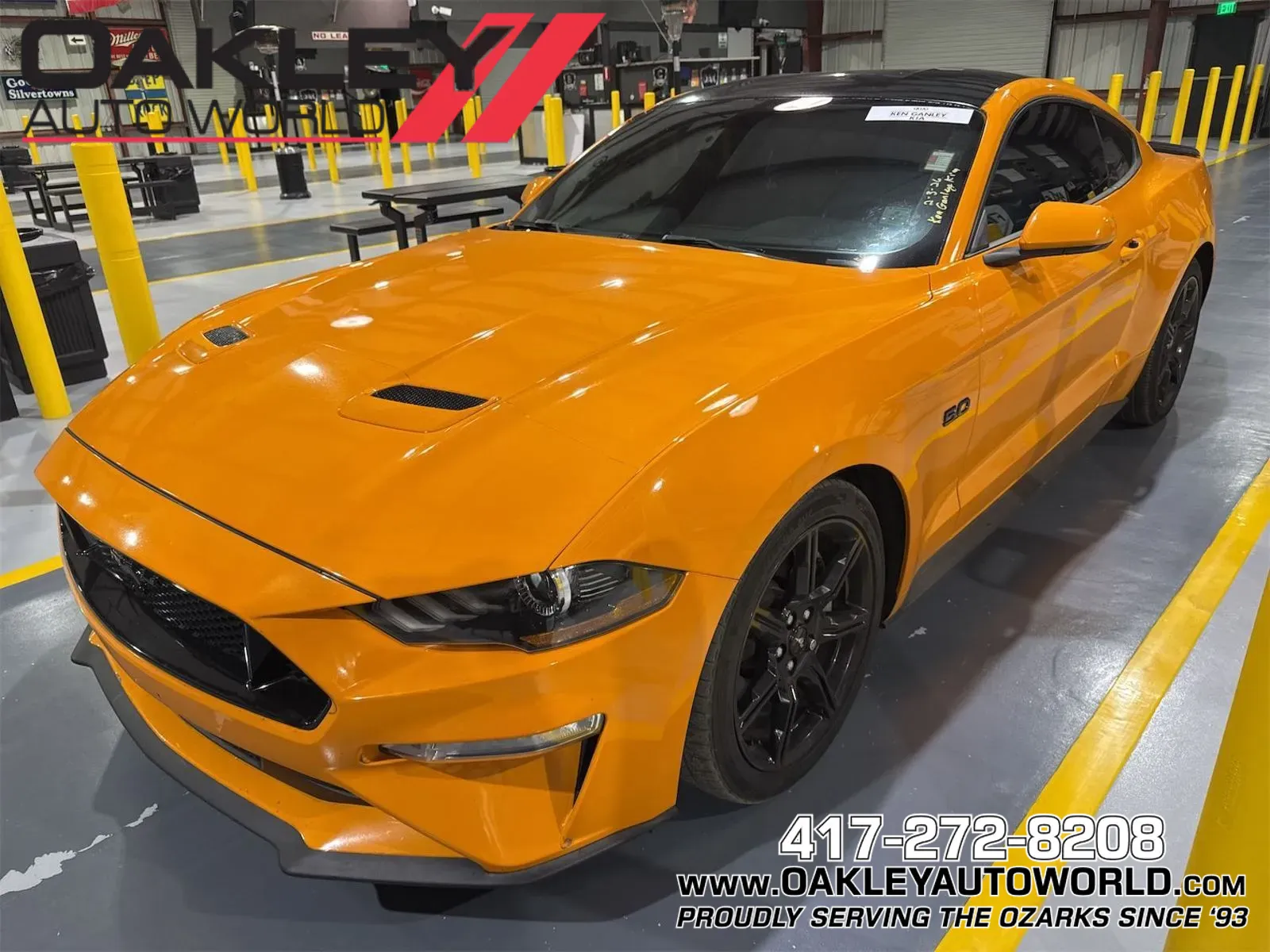Orange 2019 Ford Mustang GT for sale in Branson West, MO