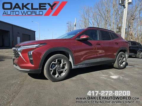 Red 2025 Chevrolet Trax LT for sale in Branson West, MO