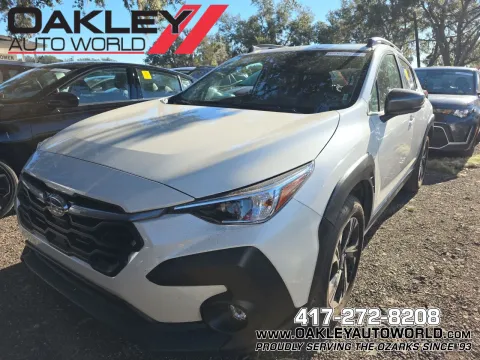 White 2024 Subaru Crosstrek Premium for sale in Branson West, MO