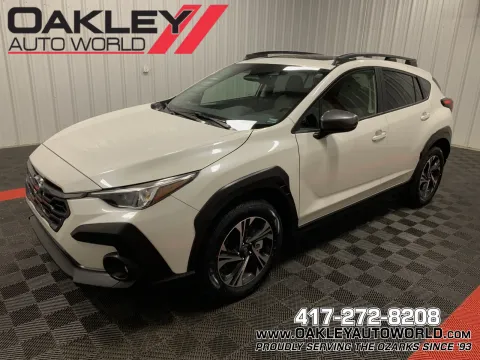 White 2024 Subaru Crosstrek Premium for sale in Branson West, MO