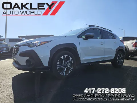 White 2024 Subaru Crosstrek Premium for sale in Branson West, MO