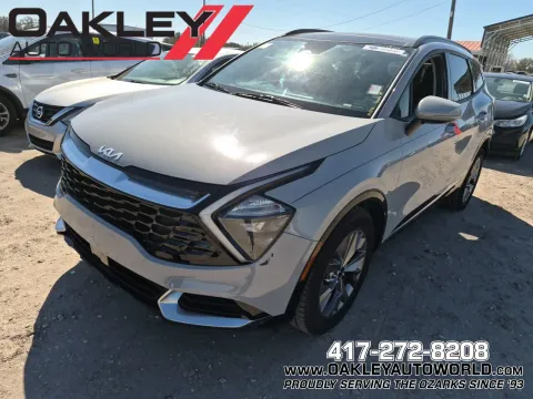 Gray 2023 Kia Sportage SX for sale in Branson West, MO