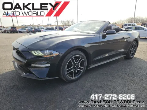 Black 2023 Ford Mustang EcoBoost Premium for sale in Branson West, MO