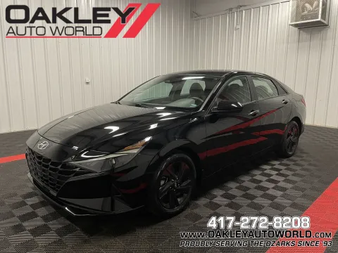 Black 2022 Hyundai Elantra SEL for sale in Branson West, MO