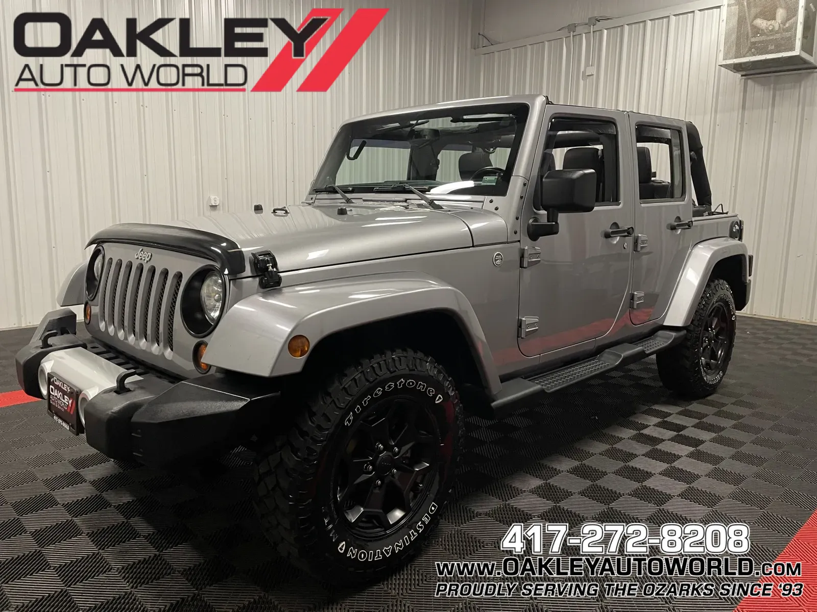 2013 Jeep Wrangler Unlimited Sahara for sale in Branson West, MO