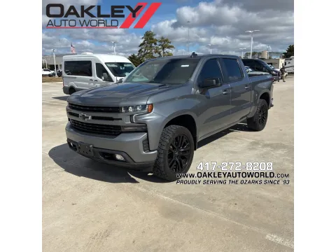 Gray 2021 Chevrolet Silverado 1500 RST for sale in Branson West, MO