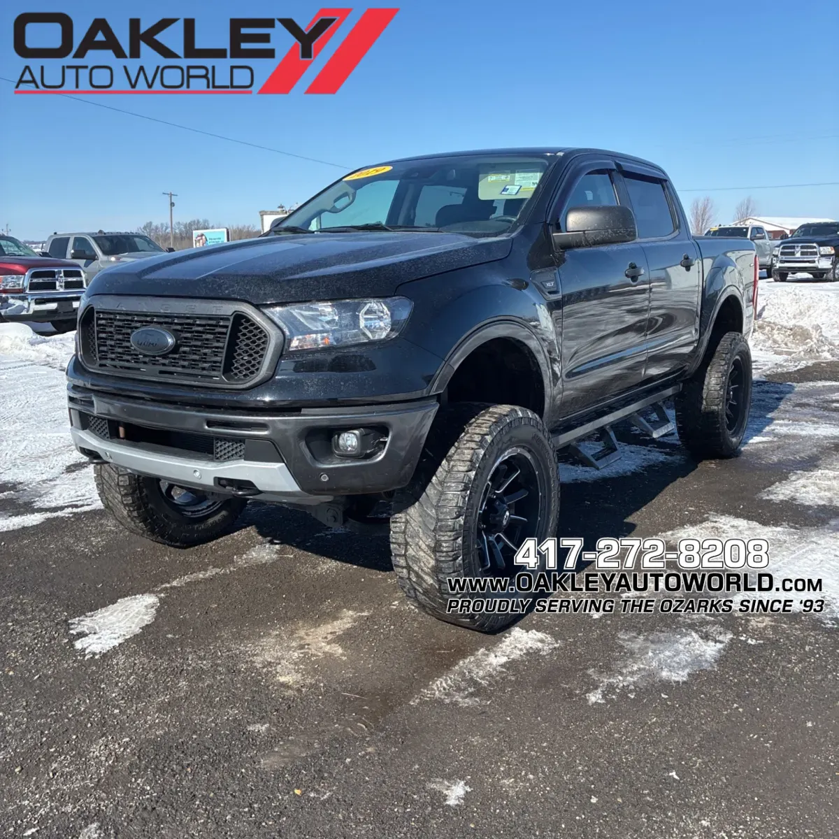 Black 2019 Ford Ranger XLT for sale in Branson West, MO