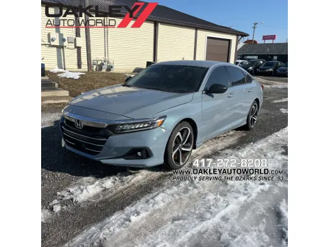 Gray 2021 Honda Accord Sport Special Edition for sale in Branson West, MO