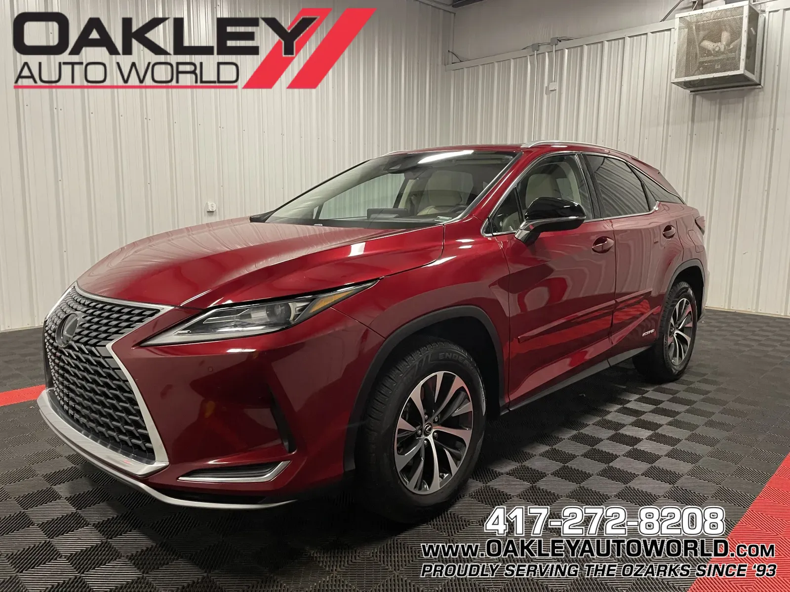 Red 2020 Lexus RX 450h for sale in Branson West, MO