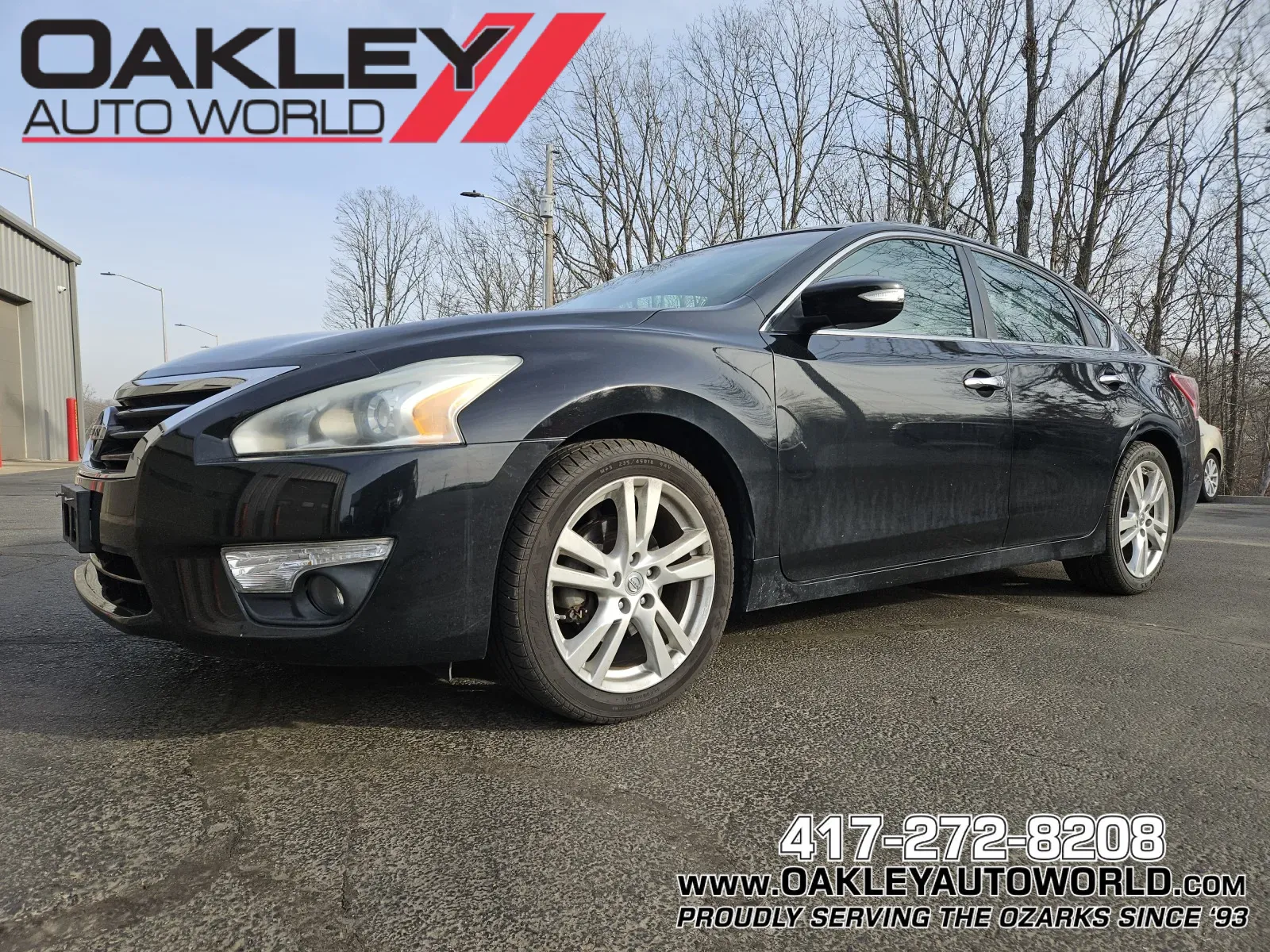 Black 2013 Nissan Altima 3.5 SL for sale in Branson West, MO