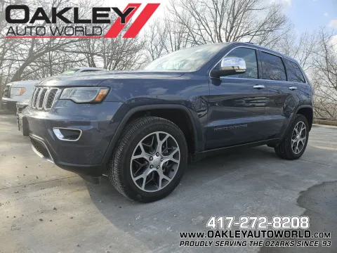 Blue 2020 Jeep Grand Cherokee Limited for sale in Branson West, MO