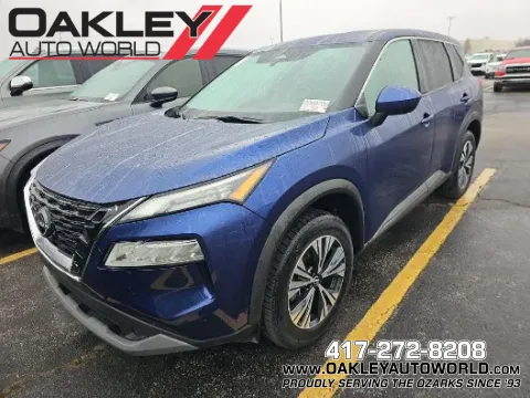 Blue 2023 Nissan Rogue SV for sale in Branson West, MO