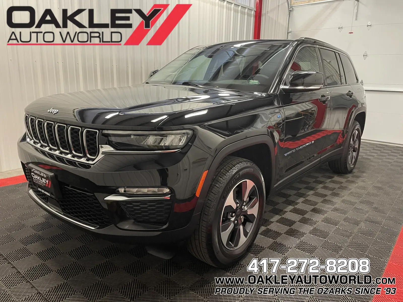Black 2024 Jeep Grand Cherokee 4xe for sale in Branson West, MO