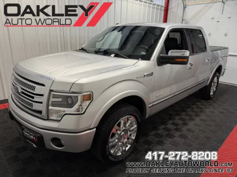 Silver 2014 Ford F-150 Platinum for sale in Branson West, MO
