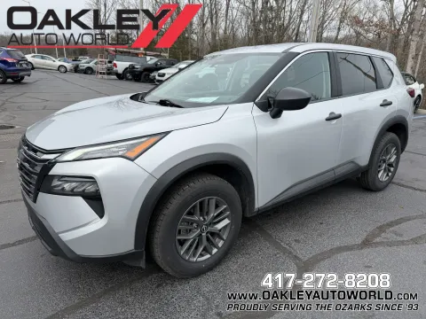 Silver 2024 Nissan Rogue S for sale in Branson West, MO