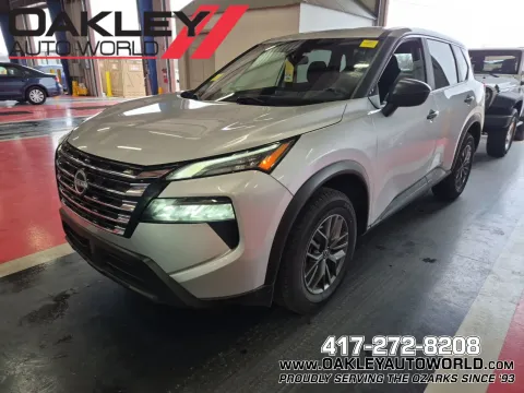 Silver 2024 Nissan Rogue S for sale in Branson West, MO