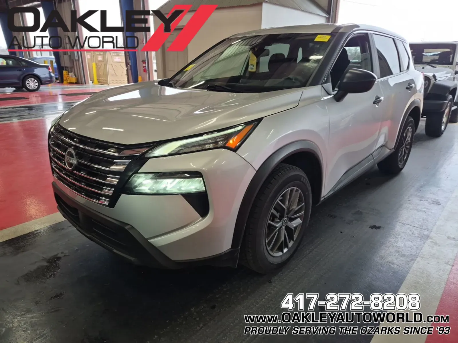 Silver 2024 Nissan Rogue S for sale in Branson West, MO