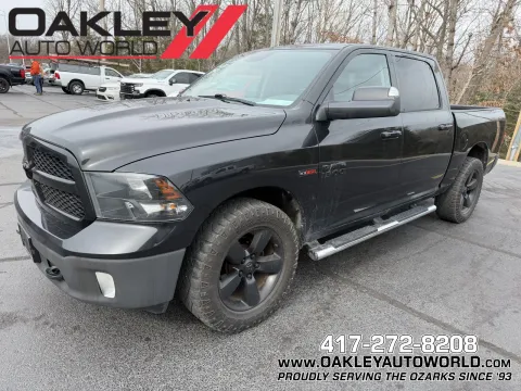 Black 2018 Ram 1500 Big Horn for sale in Branson West, MO