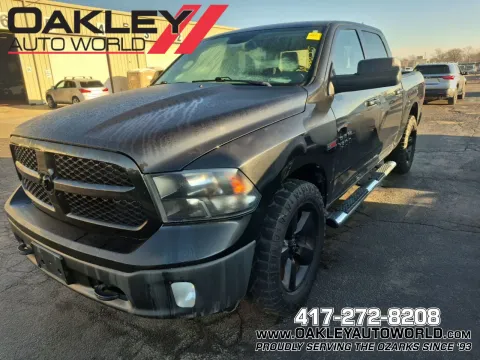 Black 2018 Ram 1500 Big Horn for sale in Branson West, MO