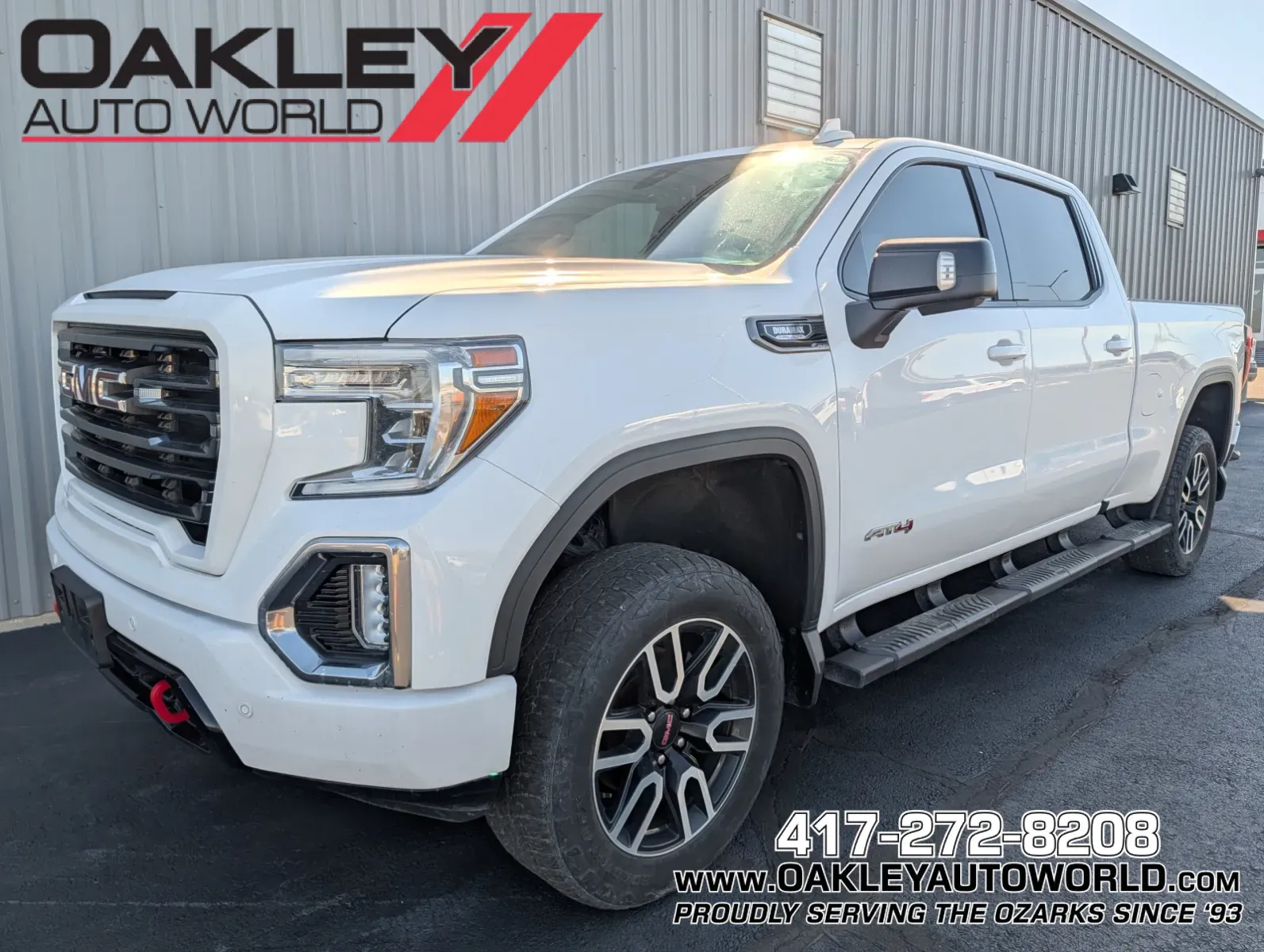White 2020 GMC Sierra 1500 AT4 for sale in Branson West, MO