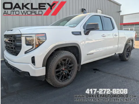 White 2024 GMC Sierra 1500 Elevation for sale in Branson West, MO
