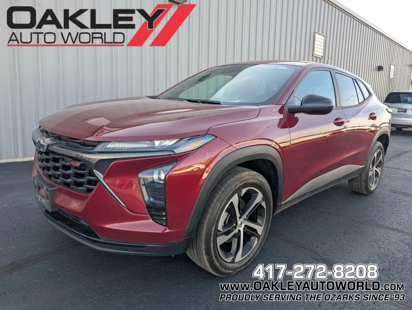 Red 2024 Chevrolet Trax 1RS for sale in Branson West, MO