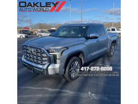Silver 2023 Toyota Tundra 1794 for sale in Branson West, MO