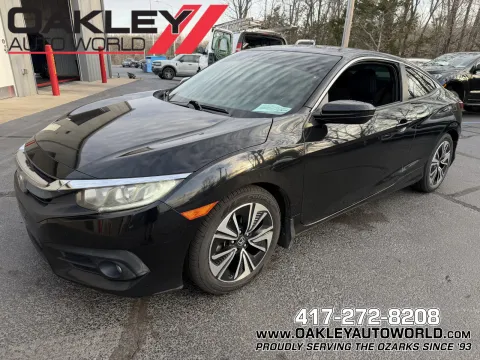 Black 2016 Honda Civic EX-T for sale in Branson West, MO