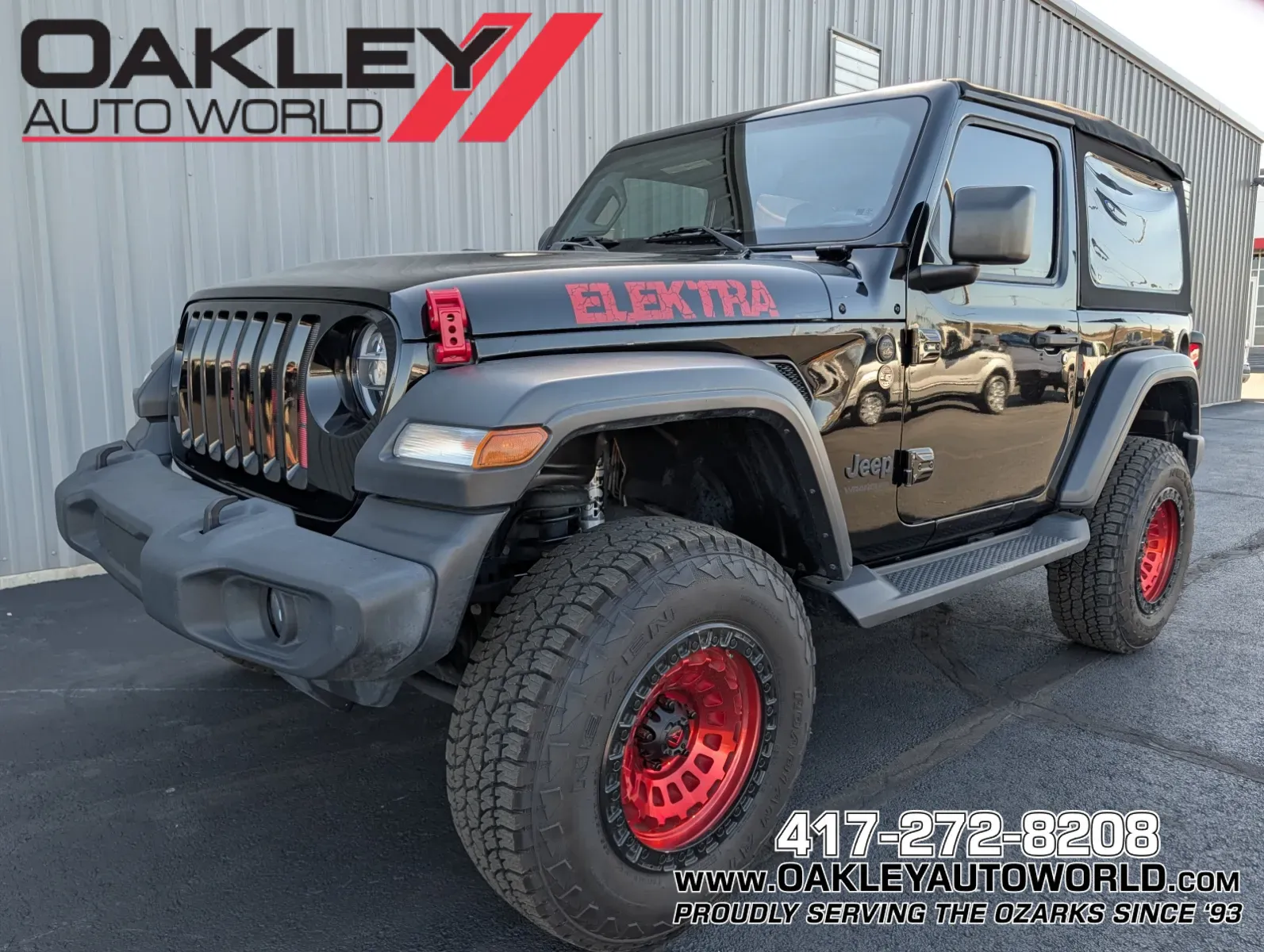 Black 2020 Jeep Wrangler Willys for sale in Branson West, MO