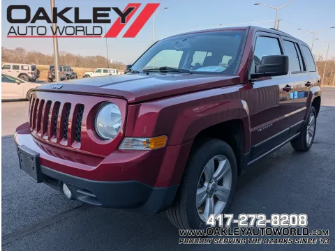 Red 2015 Jeep Patriot Latitude for sale in Branson West, MO