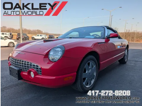 Red 2002 Ford Thunderbird for sale in Branson West, MO