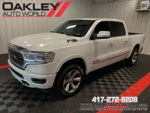 White 2019 Ram 1500 Limited for sale in Branson West, MO