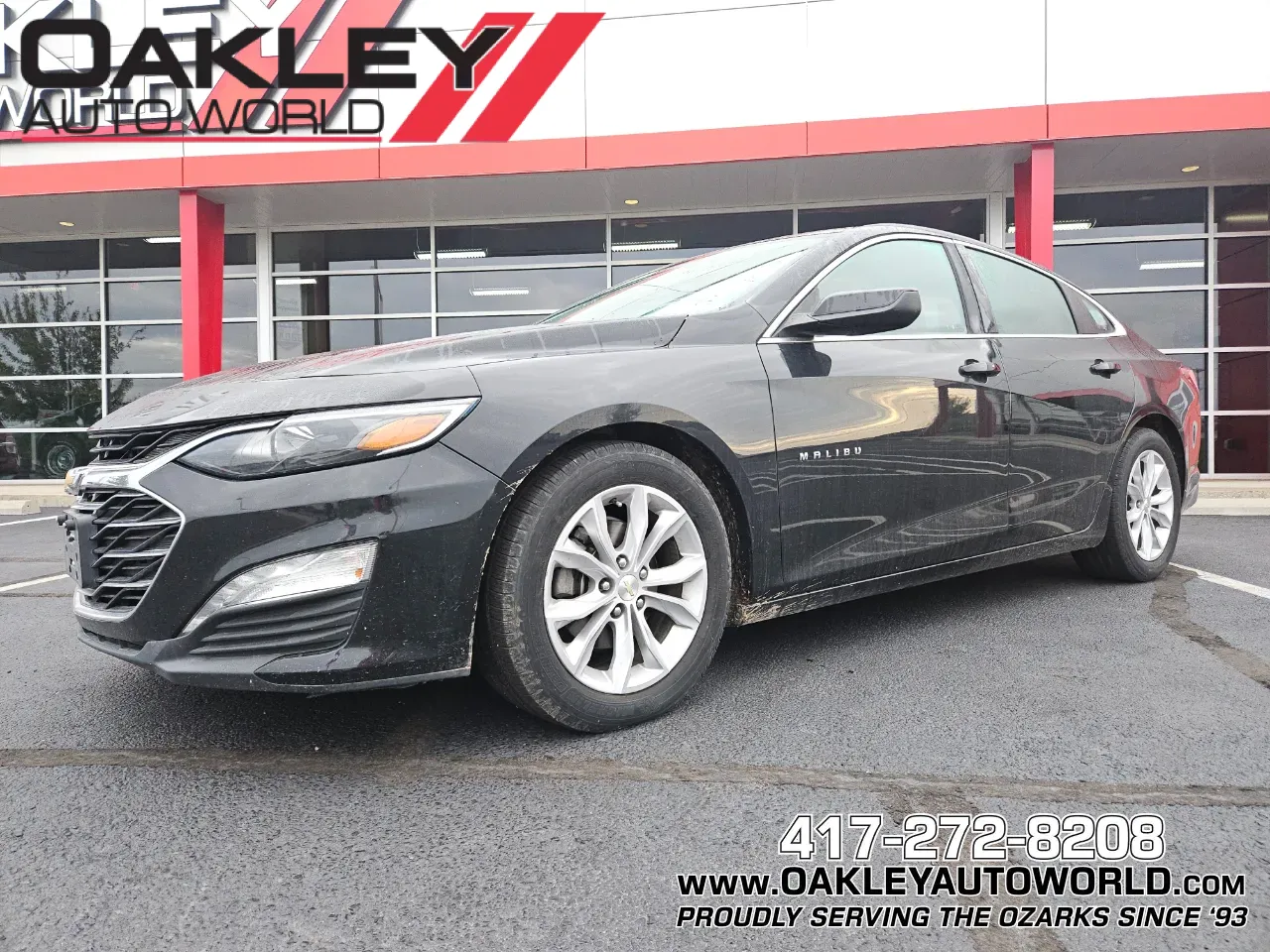 Black 2019 Chevrolet Malibu LT for sale in Branson West, MO