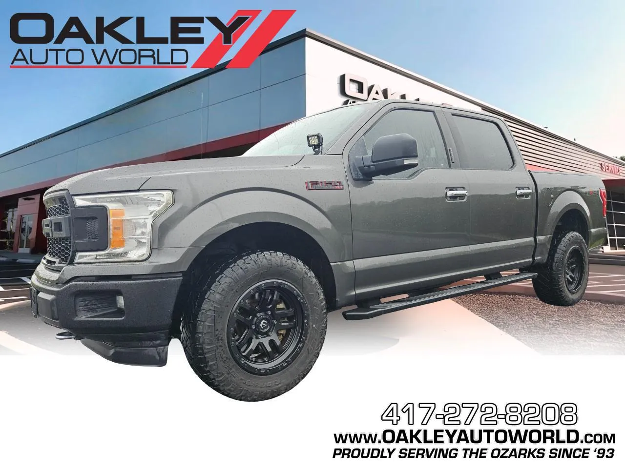 Gray 2018 Ford F-150 XLT for sale in Branson West, MO