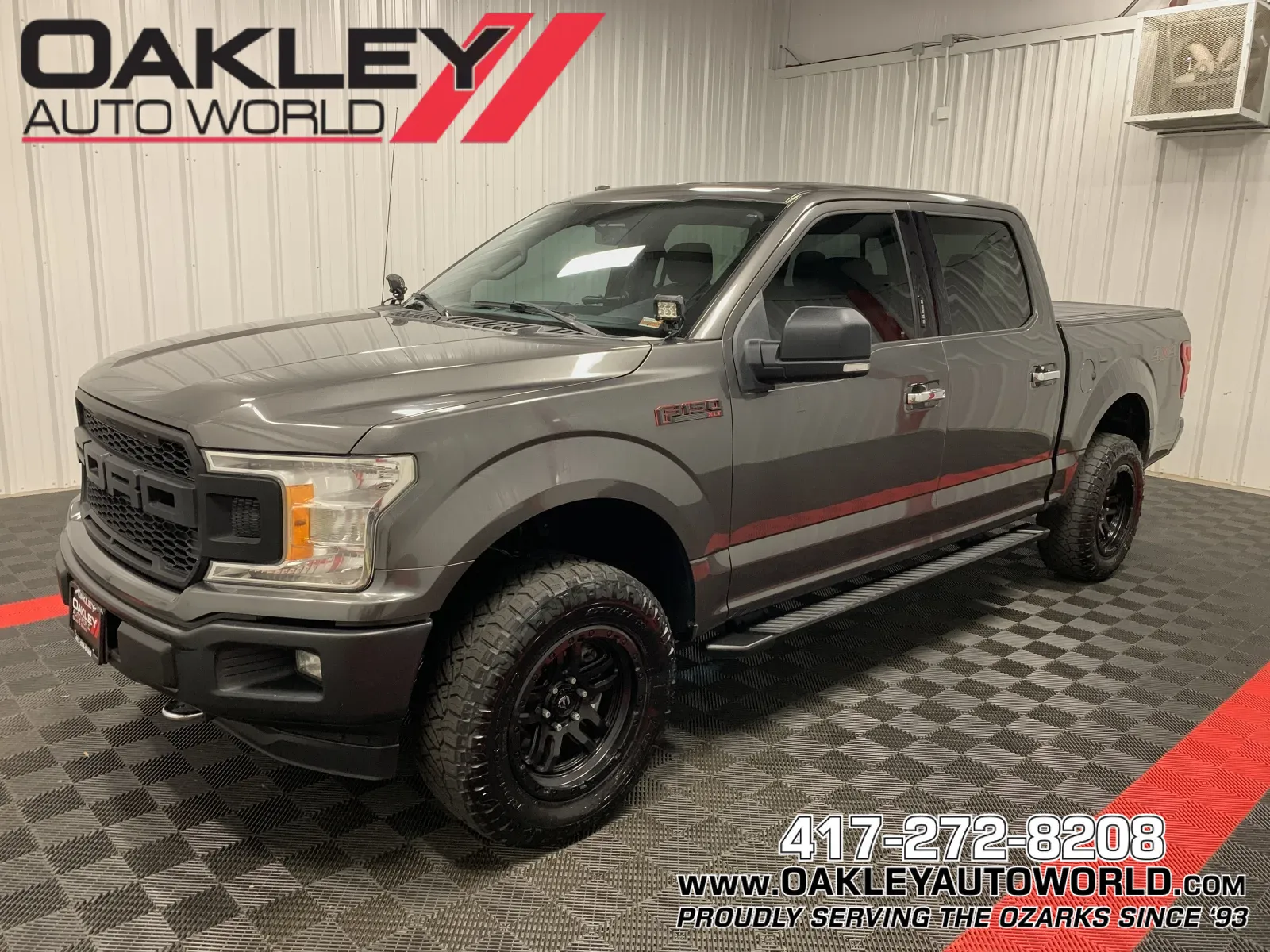 Gray 2018 Ford F-150 XLT for sale in Branson West, MO
