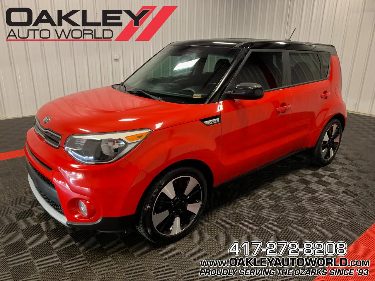 Red 2017 Kia Soul Plus for sale in Branson West, MO