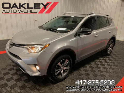 Silver 2017 Toyota RAV4 XLE for sale in Branson West, MO