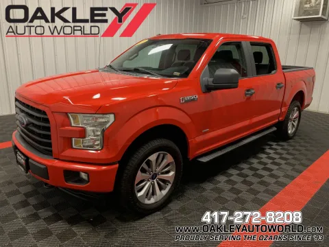 Red 2017 Ford F-150 XL for sale in Branson West, MO