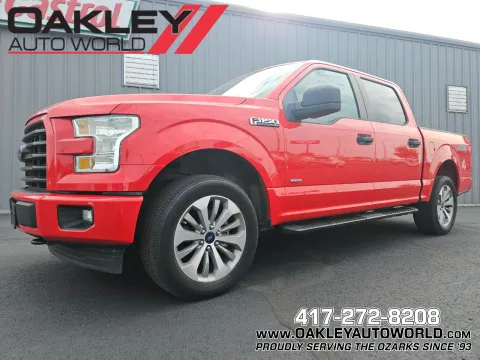 Red 2017 Ford F-150 XL for sale in Branson West, MO