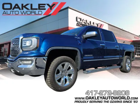 Blue 2017 GMC Sierra 1500 SLT for sale in Branson West, MO