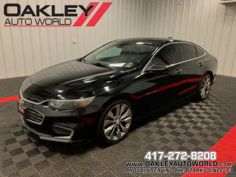 Black 2016 Chevrolet Malibu Premier for sale in Branson West, MO